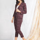 Ikat Blazer with trouser Coord set