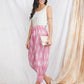 Pink Ikat Pants for women