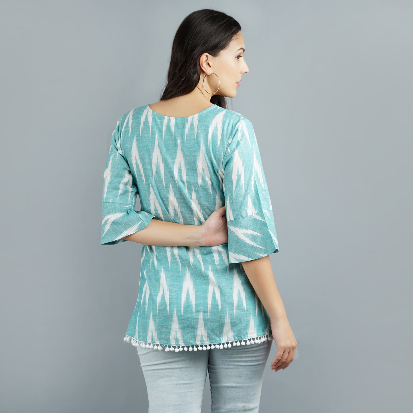 Lace Hem tops by Darzaania 