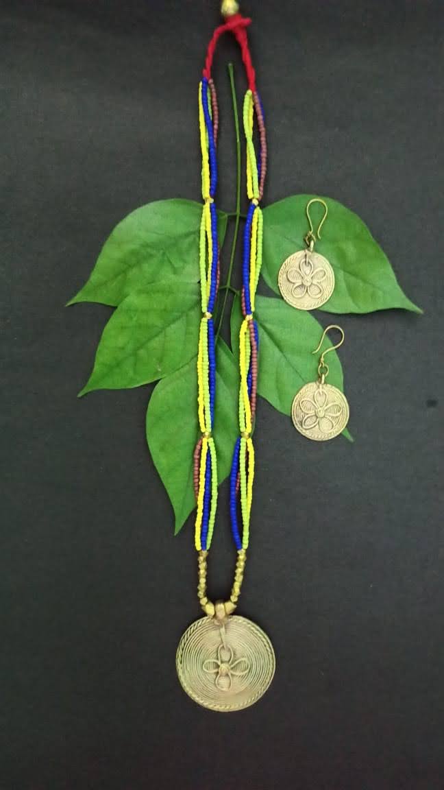 Dhokra Necklace Online CraftsandLooms