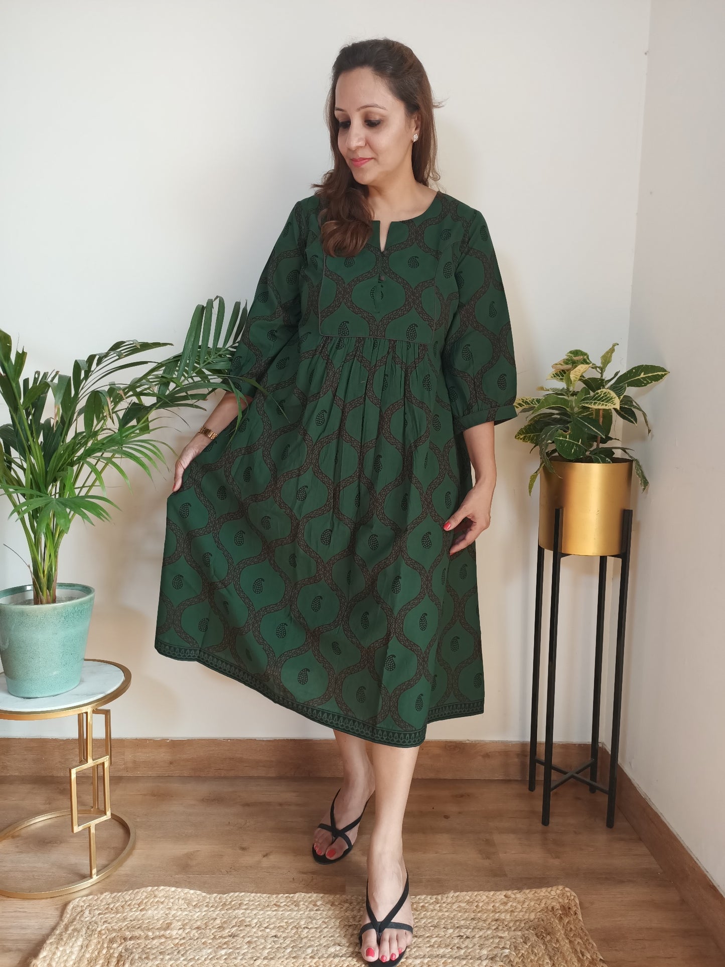 Bagh Block Print cotton dresses for women