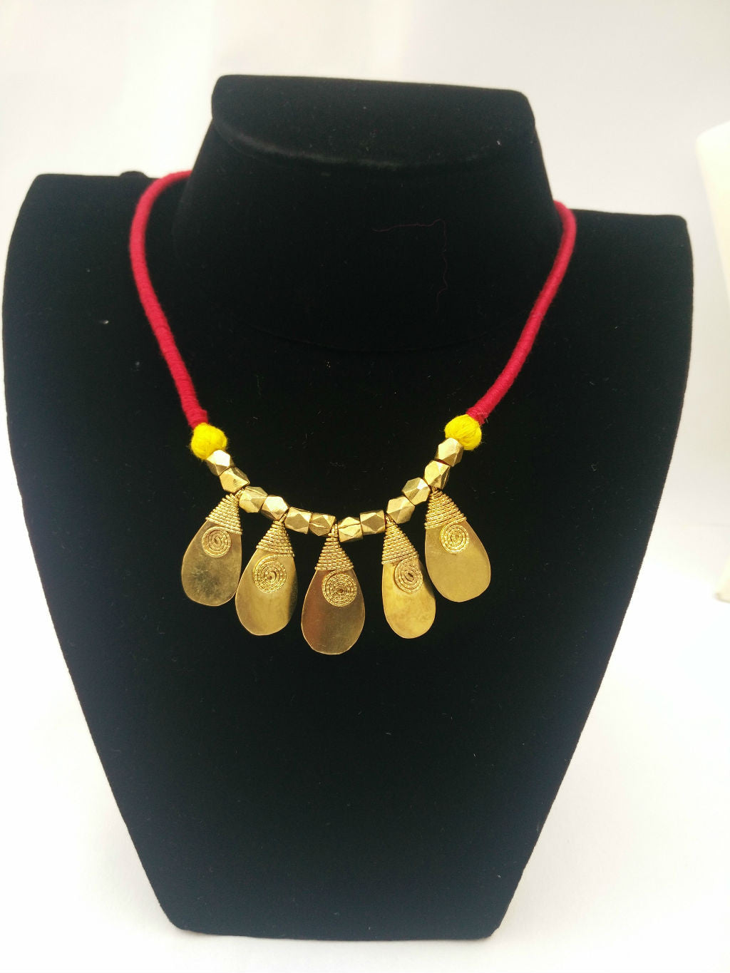 Red Dokra Necklace