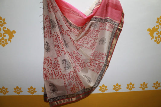 Maheshwari Cotton Silk Dupatta