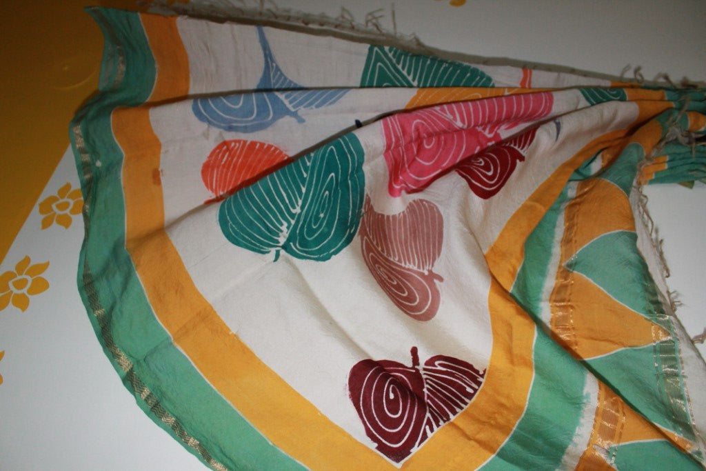Maheshwari Kalamkari Cotton Dupatta