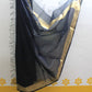 Maheshwari Black Gold Silk Dupatta