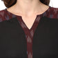 Darzaania Black cotton kurti online 